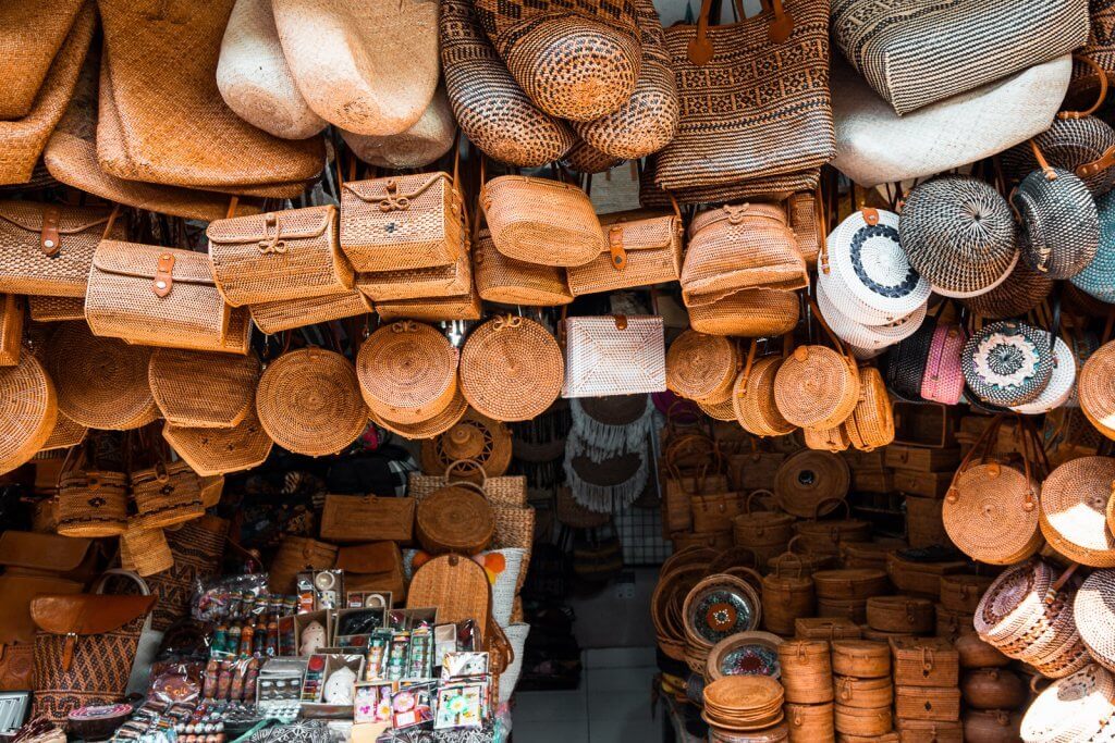 The Ubud market