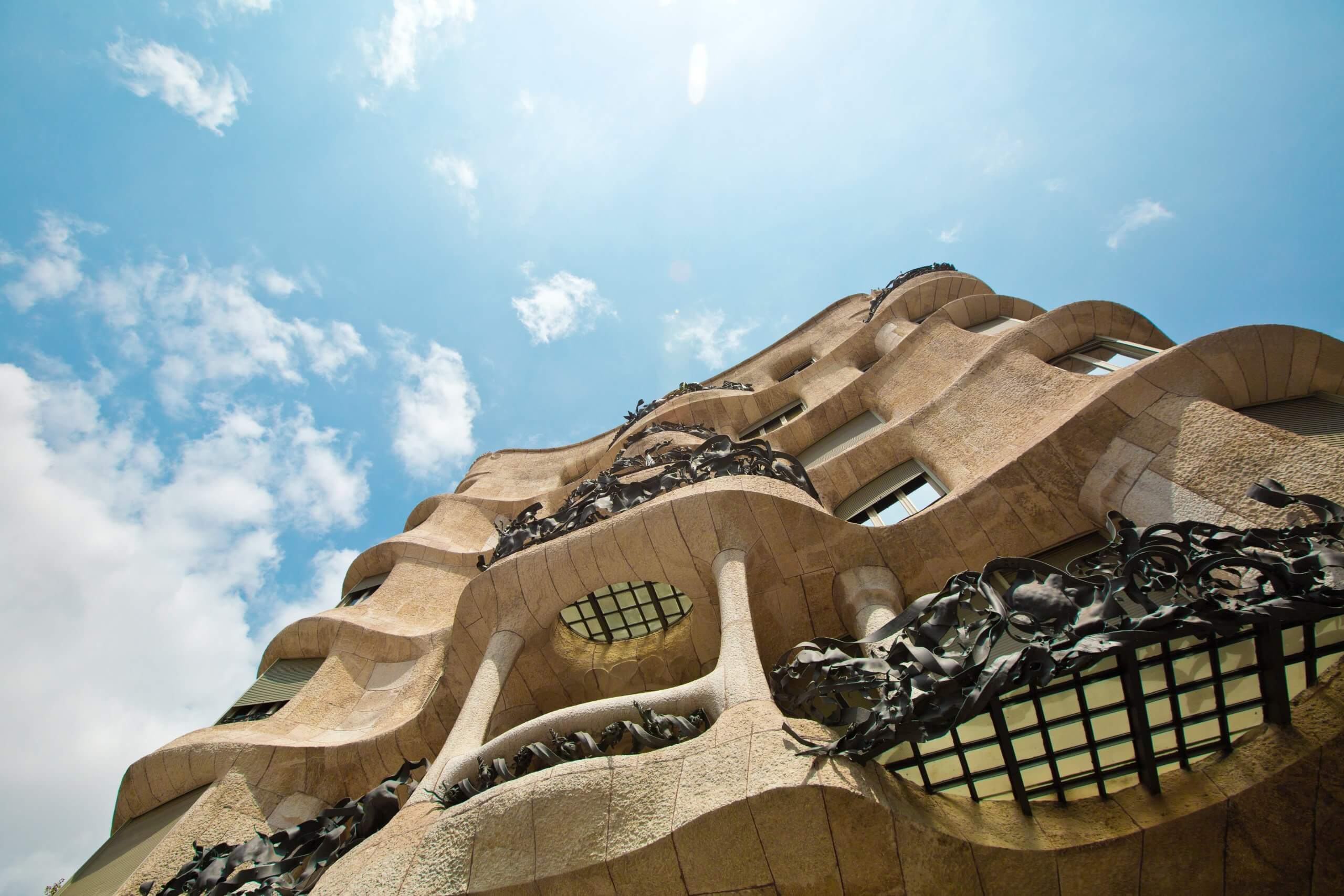 3 Gaudi houses in Barcelona