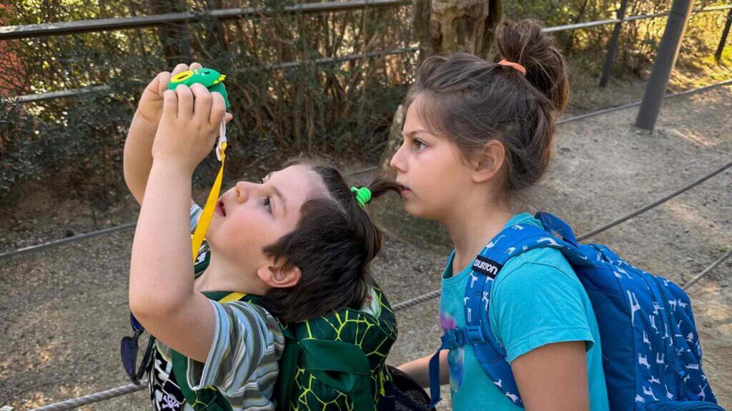 Park Guell with kids