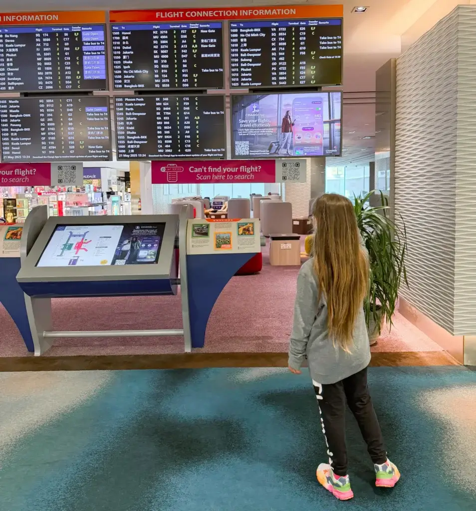 Long Stopover AT Singapore airport